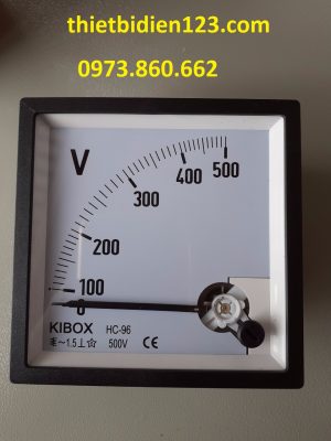 đồng hồ đo điện áp vôn