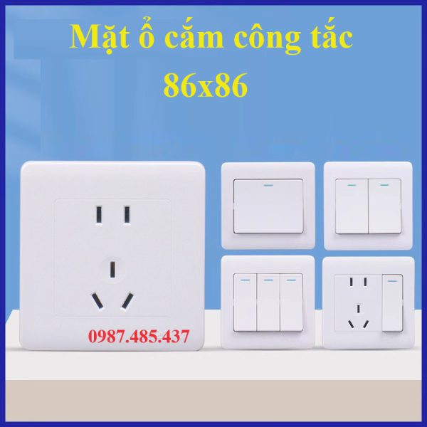 Mặt công tắc điện vuông