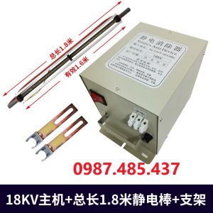Thiết bị khử tĩnh điện HX Statics Anti Device dùng trong công nghiệp  khử tĩnh điện công nghiệp ứng dụng trong máy làm khẩu trang,  Máy rạch màng .  máy in thiết bị thiết bị thanh ion khử tĩnh điện, nhà máy dệt nhuộm... Tác dụng : Khử tĩnh điện  Điện áp đầu vào : 220VAC / 50hz Điện áp đầu ra : 15kV, 18KV... Xuất xứ Trung Quốc Quý khách có nhu cầu vui lòng liên hệ sđt : 0987.485.437
